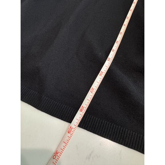 JM‎ Collection Women's Turtleneck Sweater Size XL Black Long-Sleeve - Picture 8 of 8